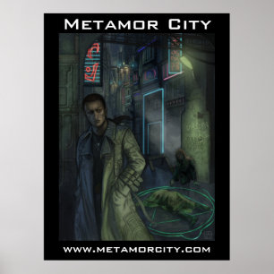 Poster Metamor City : Scène du crime