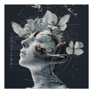 Poster Métamorphose des yeux de l'esprit