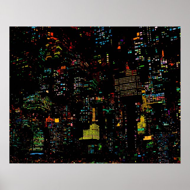 Poster Métropole flottante (Devant)