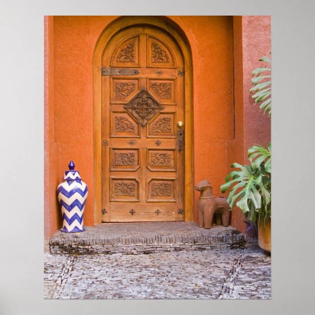 Poster Mexico, Guanajuato state, San Miguel. Casa de la (Devant)