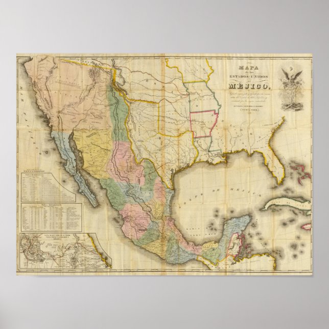 Poster Mexique et États-Unis (Devant)