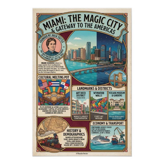 Poster Miami (Devant)