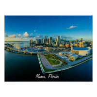 Miami, Floride, vue panoramique,