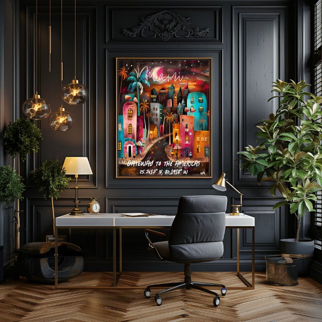 Poster Miami: Puerta de las Américas (Créateur téléchargé)