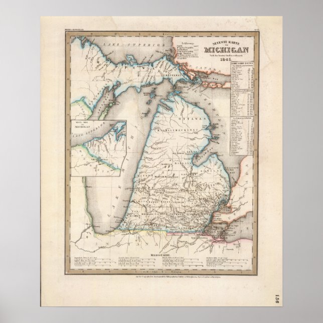 Poster Michigan 2 (Devant)