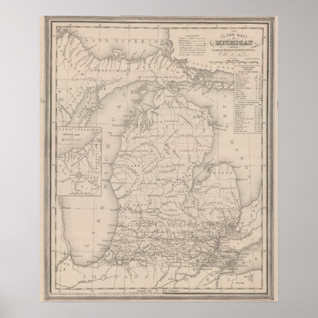 Poster Michigan 9 (Devant)