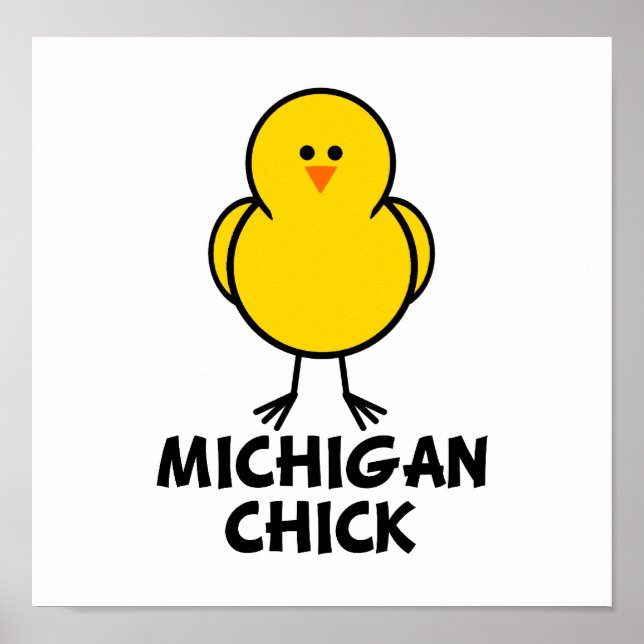 Poster Michigan Chick (Devant)