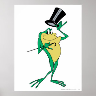 Poster Michigan J. Frog en couleur