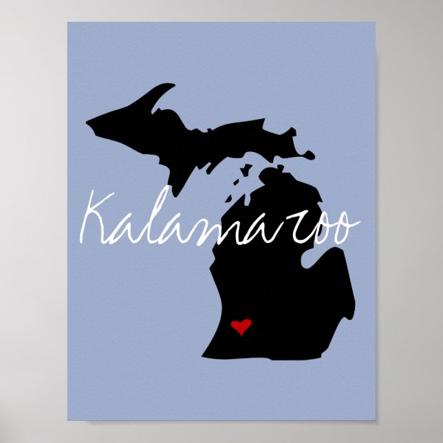 Poster Michigan Town (Devant)