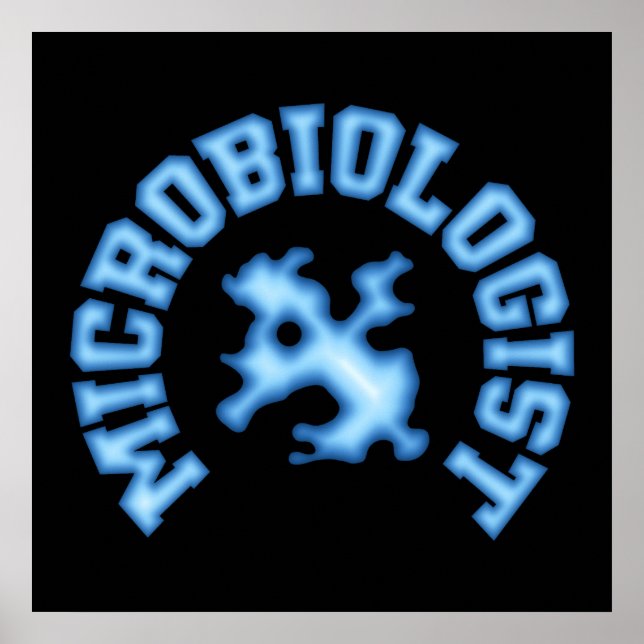 Poster microbiologiste (Devant)