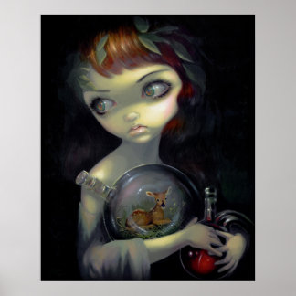 Poster Microcosme : Fawn ART IMPRIMER l'alchimie gothique