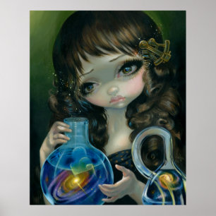 Poster Microcosme : Galaxy ART IMPRIMER l'art grand oeil 