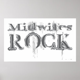 Poster Midwifes Rock