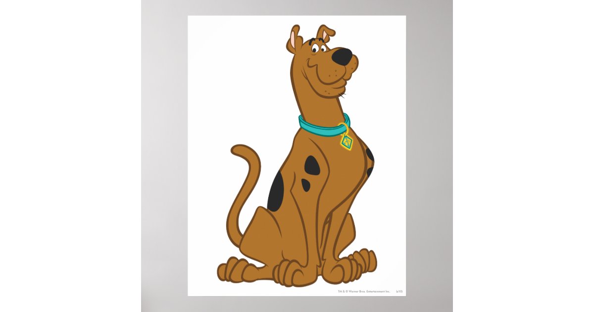 Poster Mignon plus mignon de Scooby  Doo  que Zazzle fr
