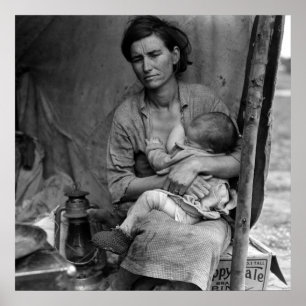 Poster Migrant Mother alternative version