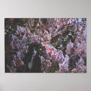Poster Mikhail Vrubel- les lilas