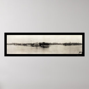 Poster Mille Îles, New York Photo 1909
