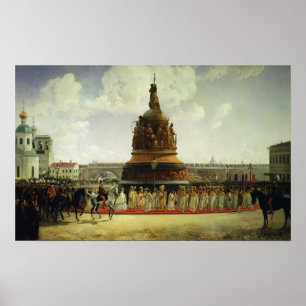 Poster Millénaire de la Russie
