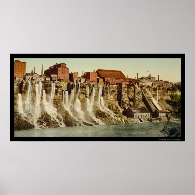 Poster Mills American Shore Niagara 1900 (Devant)