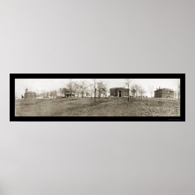 Poster Millsaps Jackson, MS Photo 1910 (Devant)