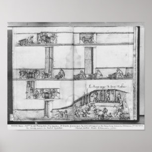 Poster Mine argentée des Croix-aux.-Mines de La, Lorrain