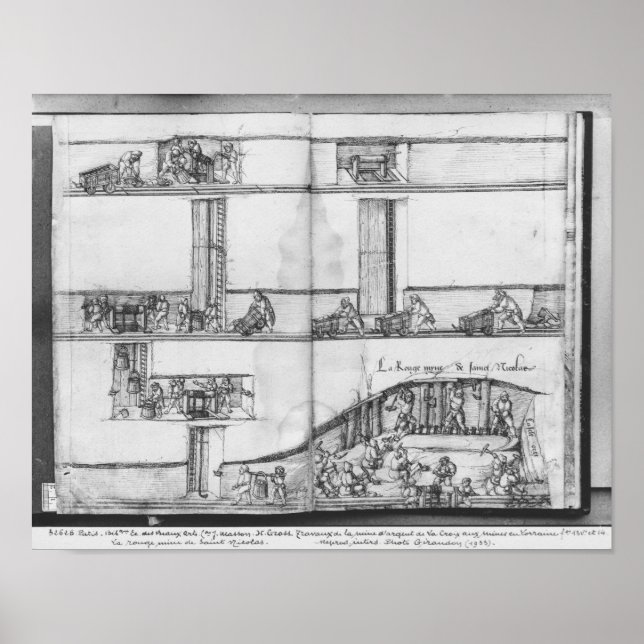 Poster Mine d'argent de La Croix-aux-Mines, Lorraine 2 (Devant)