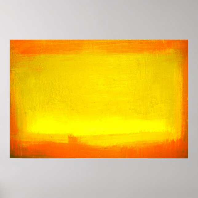 Poster minimaliste d'art Abstrait moderne (Devant)