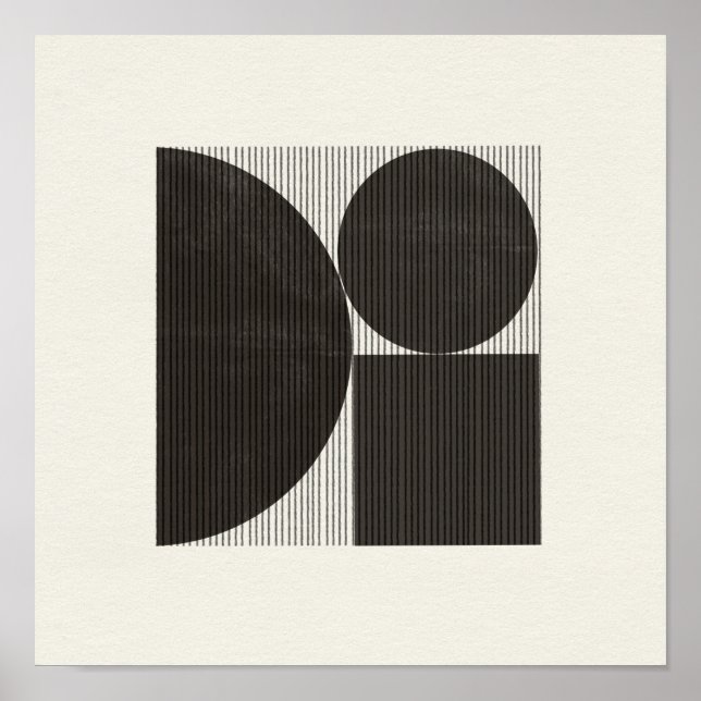 Poster minimaliste Objet 02 (Devant)