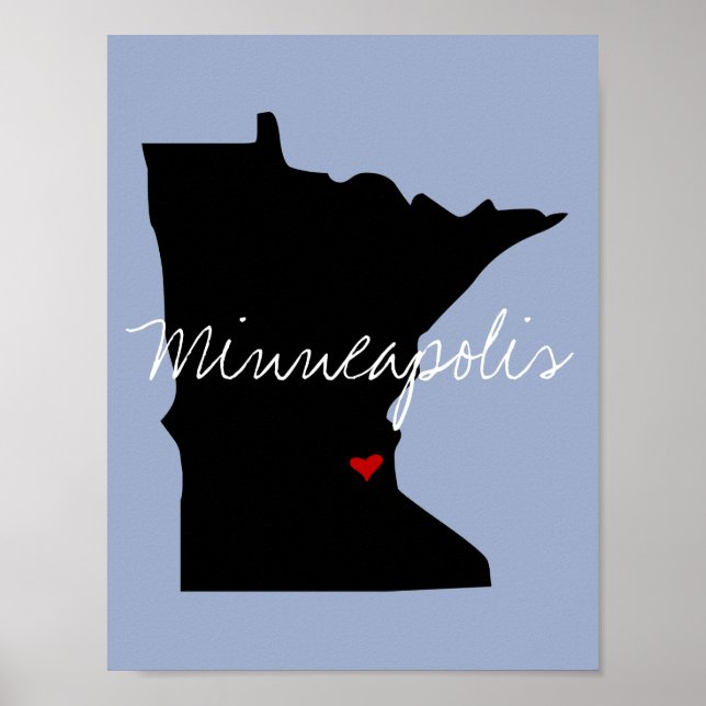 Poster Minnesota (Devant)