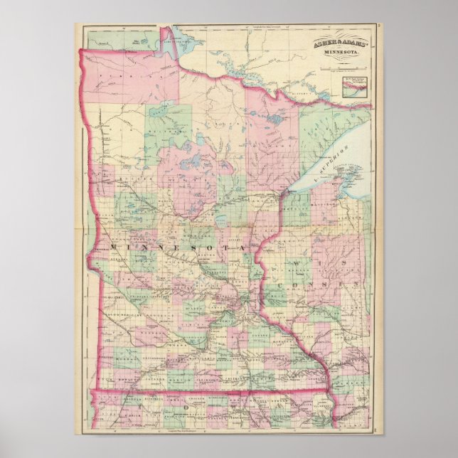 Poster Minnesota 3 (Devant)