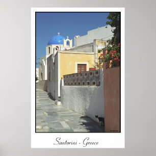 Poster Minou de Santorini