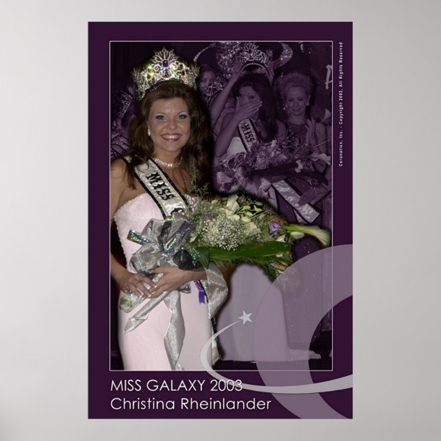 Poster Miss Galaxy 2003 (Devant)