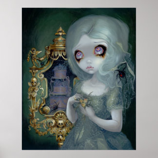 Poster Miss Havisham ART IMPRIMER Mariée gothique