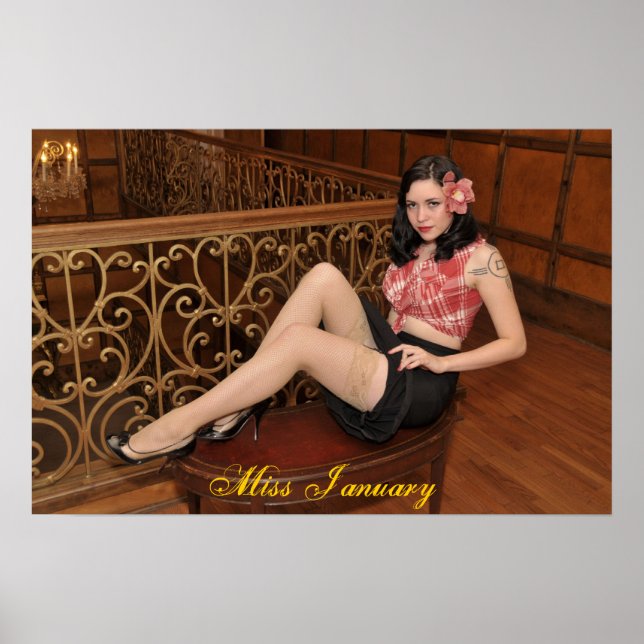 Poster Miss Janvier-Poster (Devant)