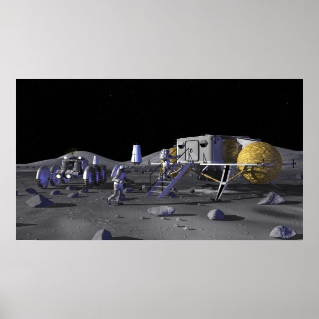 Poster Missions d'exploration spatiale futures 3 (Devant)