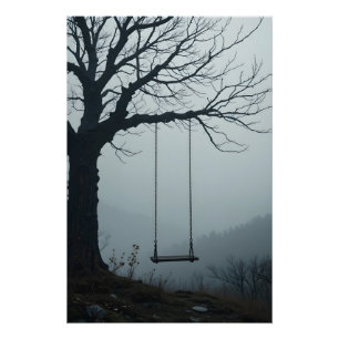 Poster Misty Hill Swing