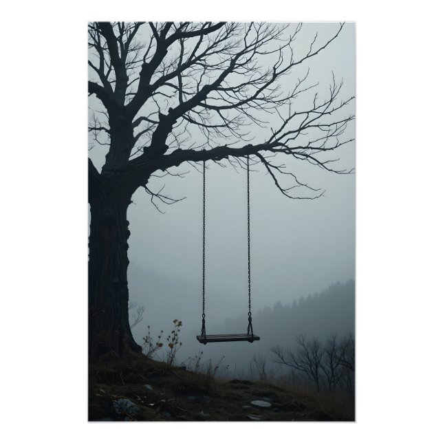 Poster Misty Hill Swing (Devant)