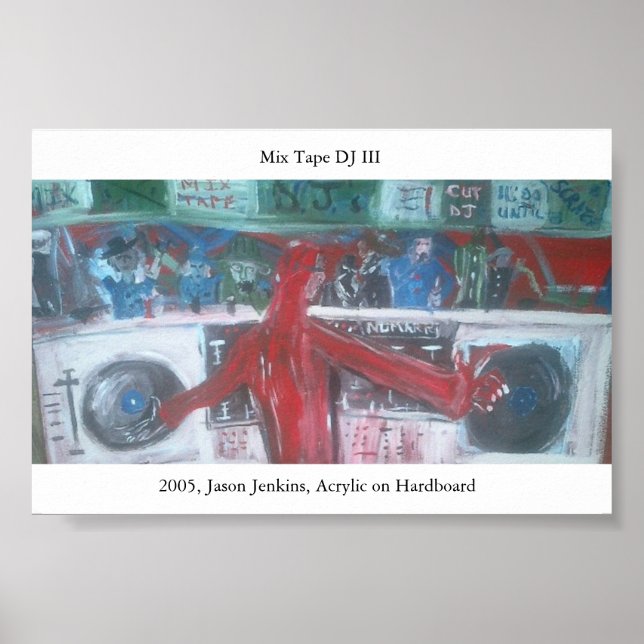 Poster Mix Tape DJ III (Devant)
