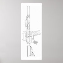 Poster MK18 Mod 0 CQBR
