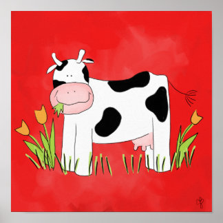 Poster Mlle Cow
