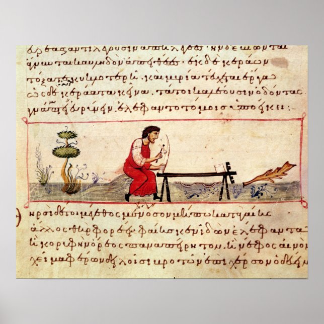 Poster Mme Grec 479 OEuvre traditionnelle en ivoire (Devant)