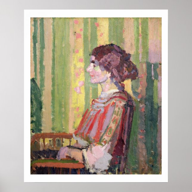 Poster Mme Robert Bevan, c.1913 (oil on canvas) (Devant)
