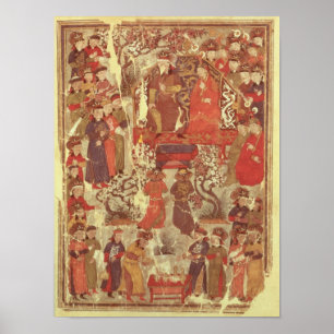 Poster Mme Supp. Pers.Genghis Khan et sa femme