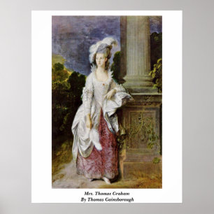 Poster Mme Thomas Graham Par Thomas Gainsborough