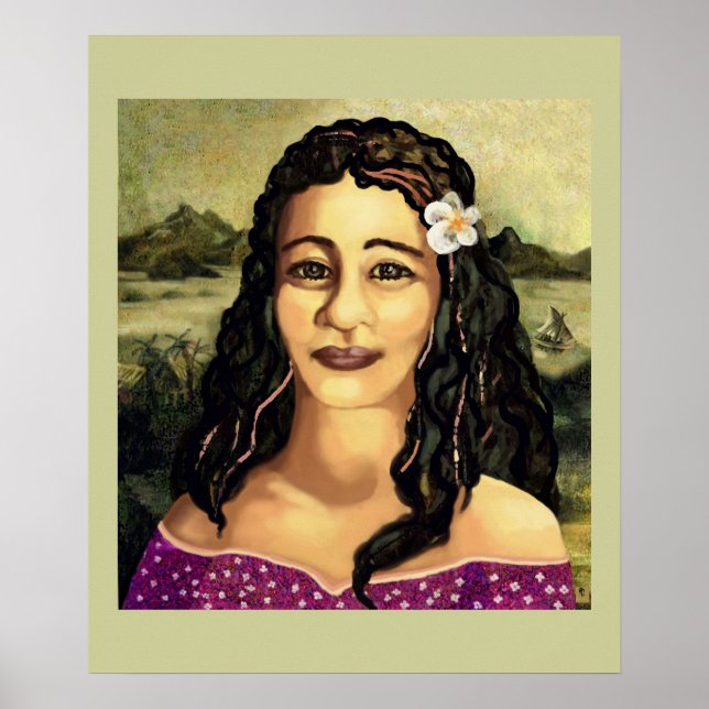 Poster Moana Lisa (détail) (Devant)