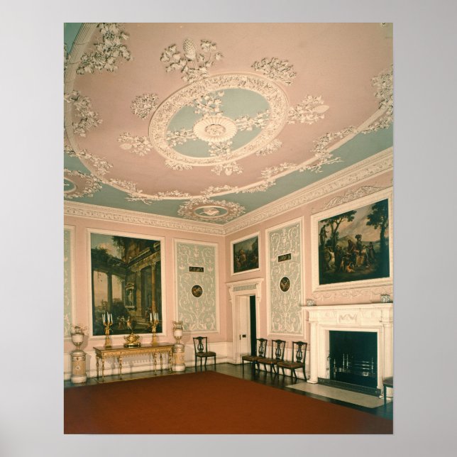 Poster Mobilier de salle à manger, 1767 (Devant)