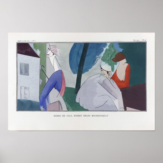 Poster Mode parisienne, 1914 (Devant)