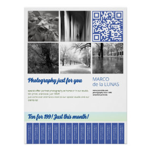 Poster Modèle d'affiche brillante