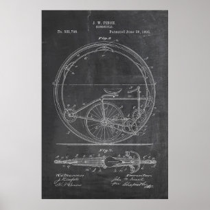 Poster Modèle de bicyclette