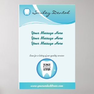 Poster Modèle Soins dentaires